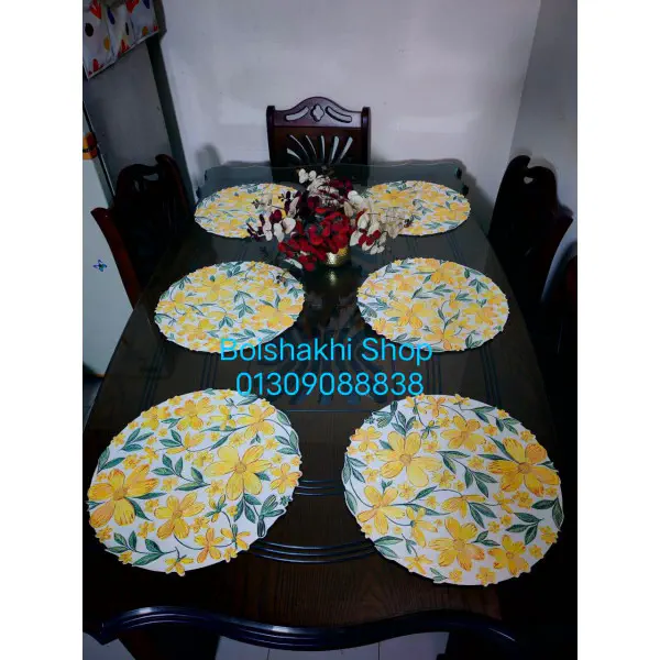 ✨ Only, 6 Pcs Table Mat Set