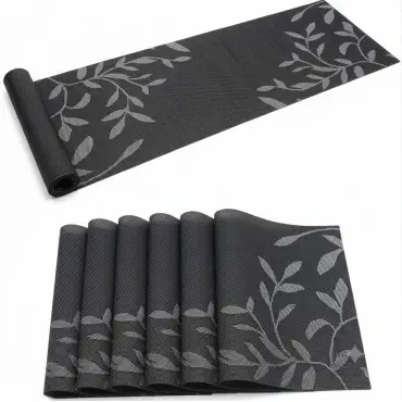 Table Runner & Placemat Set (6 Pcs + 1 Runner)