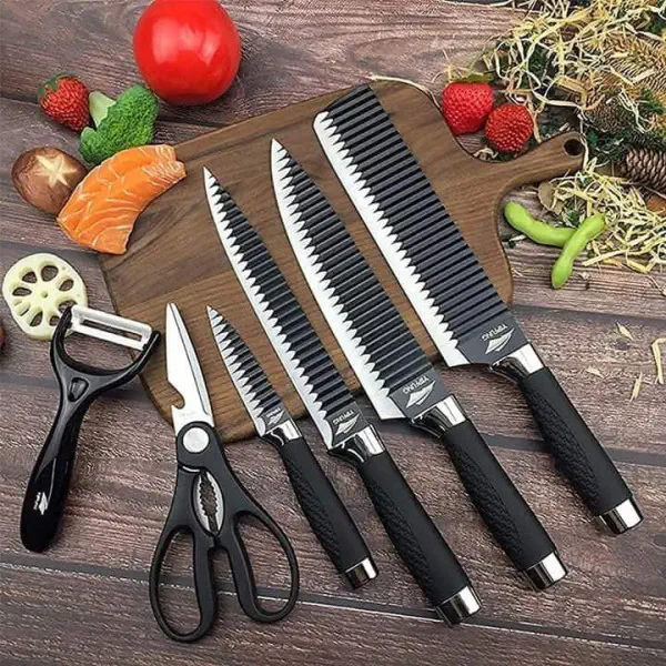 6 Pcs Premium Kitchen Knife Set