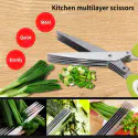 5 Blades Kitchen Scissor(3 pcs)