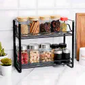 Premium Quality 2 Layer Spice Jar Rack