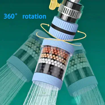 ১ পিস-6 Layers Water Filter Tap ( 360° রোটেটেবল ) 