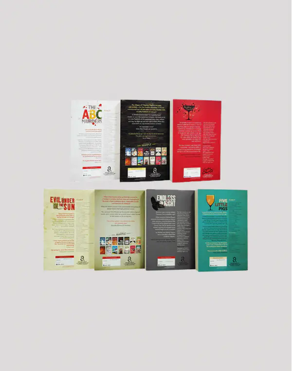 Agatha Christie Seven Deadly Sins Collection 7 Books Box Set