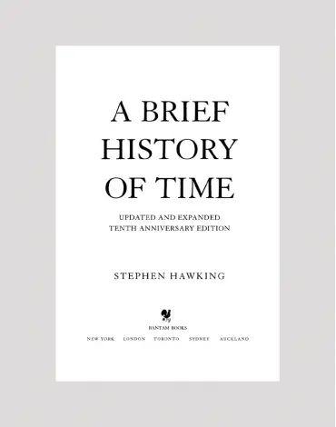 A Brief History of Time