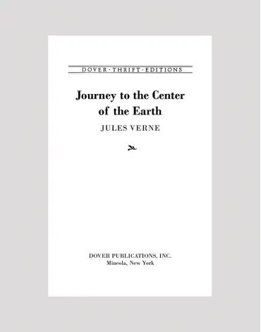 Journey to the Center of the Earth