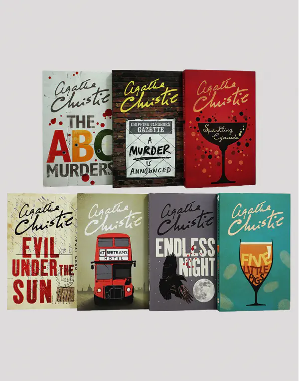Agatha Christie Seven Deadly Sins Collection 7 Books Box Set