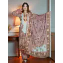 SWISS PURE COTTON LAWN (LIGHT COFFEE)