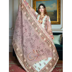 SWISS PURE COTTON LAWN (LIGHT COFFEE)