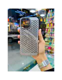 Luxury Hollow Poly Carbonate Cooling Phone Case for iPhone