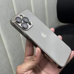 Glossy Electroplated Fixed Logo With Attached Camera 