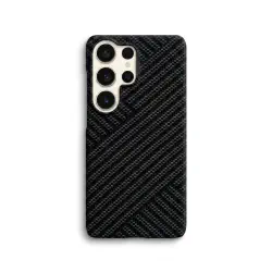 Ultra Thin Carbon Fiber Pattern Magnetic Case for Samsung