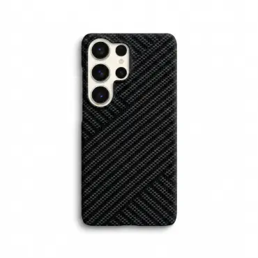 Ultra Thin Carbon Fiber Pattern Magnetic Case for Samsung