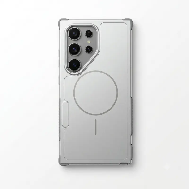 Matte MagSafe Shockproof Protective Case For Samsung