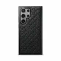 Luxury Quilted Leather Case for Samsung
