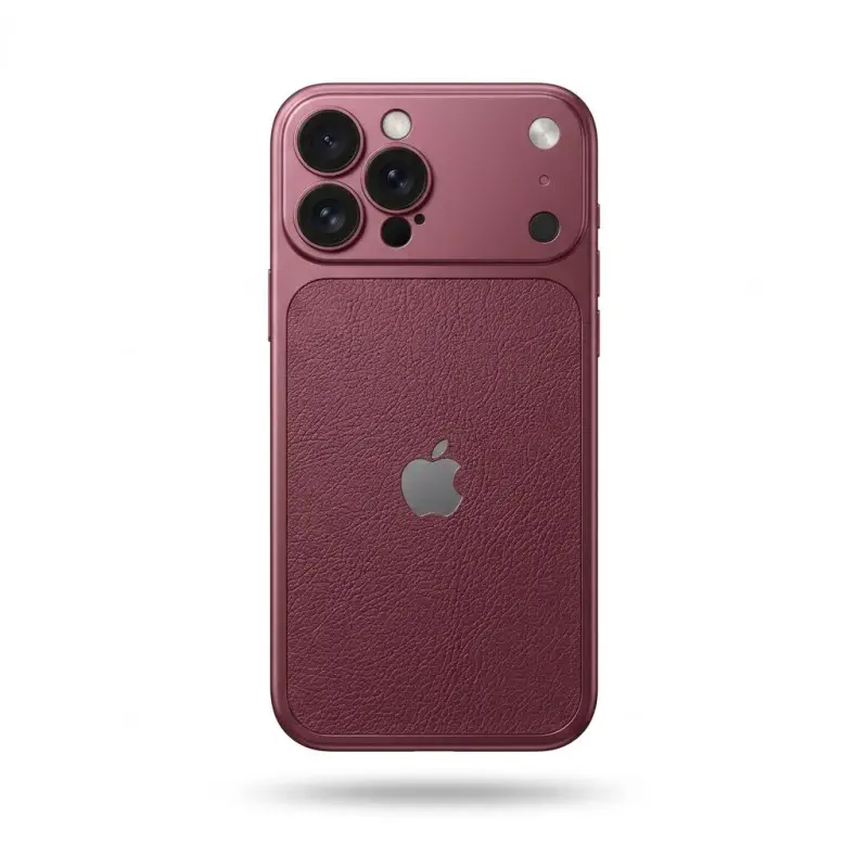 18 Concept Soft Burgundy Phone Case for iPhone