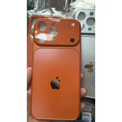 17 Series Concept AG Glass With Logo Case For iPhone 