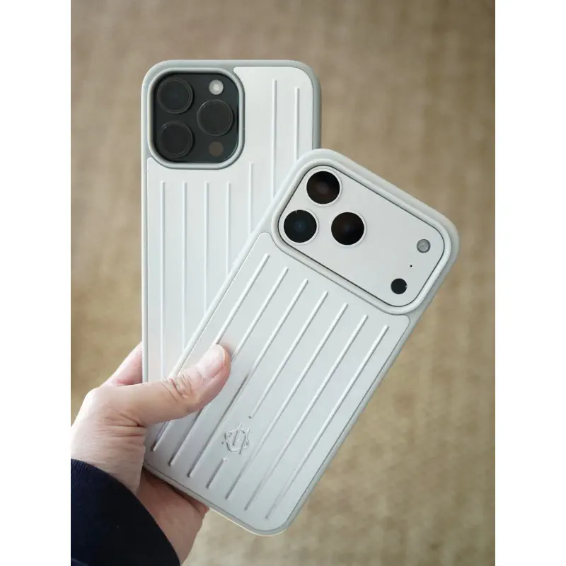Rimowa Aluminum-Magnesium Luggage Sliver iPhone Case