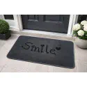Smile Floor Mat (Grey)