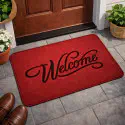 Welcome Floor Mat (Red)