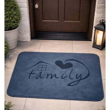 Family Floor Mat (Bl...