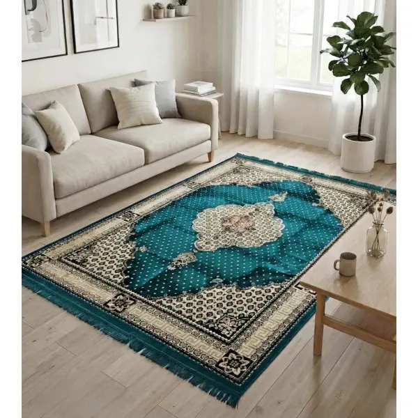 6'x9' Turkish Floor Galicha (GRN-3)