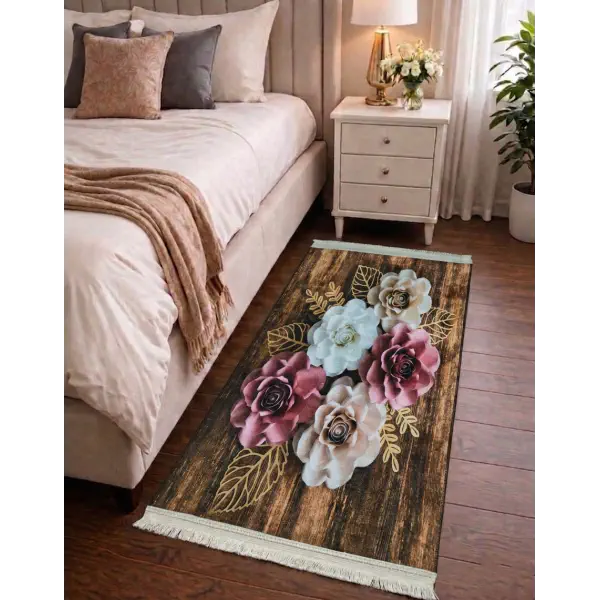 4'x2' Stylish Bed Site Carpet -7