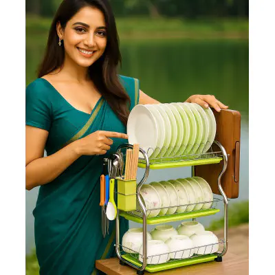 3 Layer Kitchen Rack...