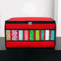 9 Grid Cloth Organiser (Red)