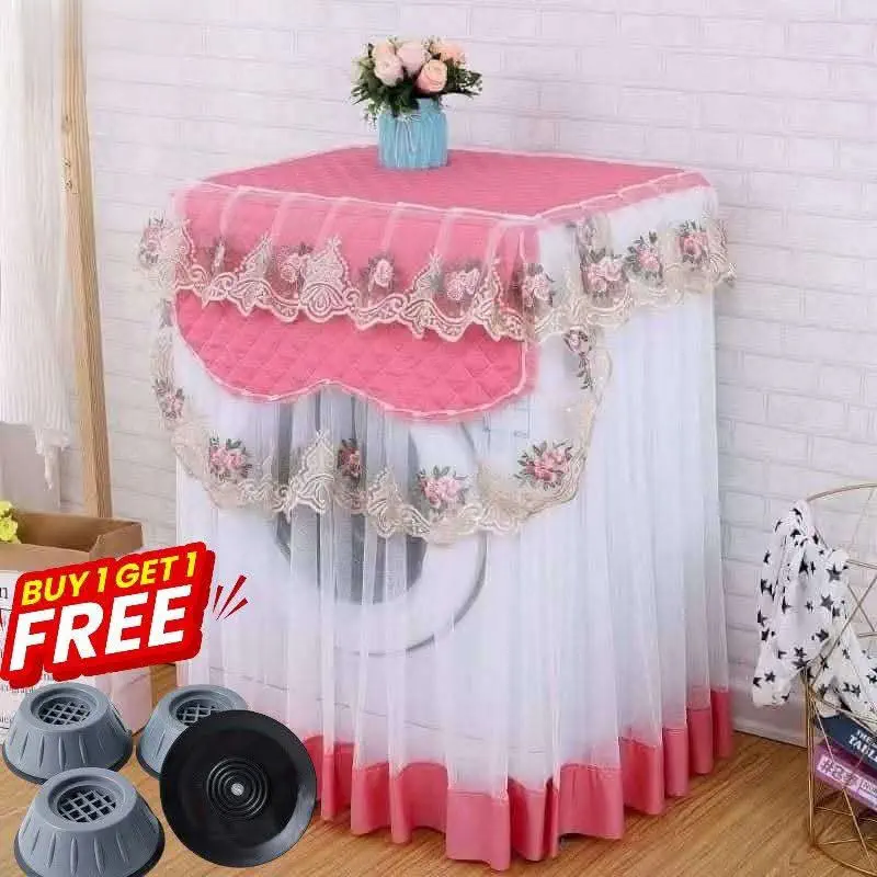 Luxury Washing Machine Cover( Pink)