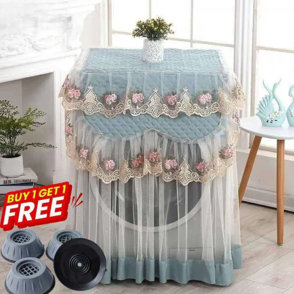 Luxury Washing Machine Cover(Sky Blue)
