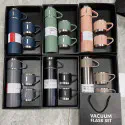 Vacuum Flask Set (Silver)