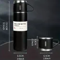 Vacuum Flask Set (Silver)