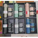 Vacuum Flask Set (Silver)