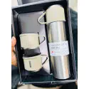 Vacuum Flask Set (Silver)