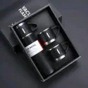 Vacuum Flask Set (Black)