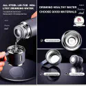 Vacuum Flask Set (Silver)