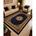 4.5'x6.5' Turkish Floor Galicha (Blue-2)