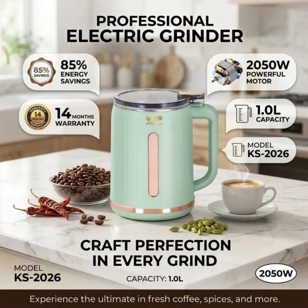 Prestige Electric Grinder (১০০% কার্যকরী। সব ধরনের মসলার সমাধান) 