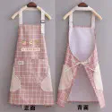Water-Proof Kitchen Apron (Pink Check)