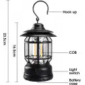 Rechargeable Camping Lamp ( Black )