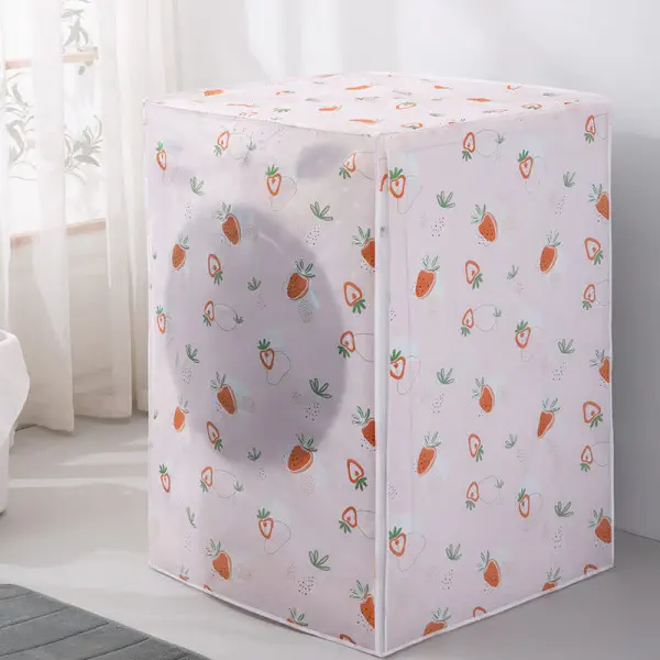9-13 KG Washing Machine Cover- (Strawberry)