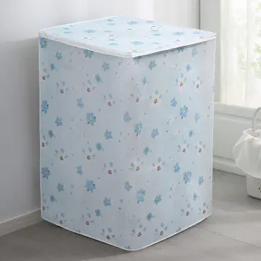 14-20 KG Washing Machine Cover- (Blue Flower)