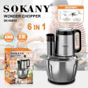 Sokany Wonder Chopper (6 in 1)