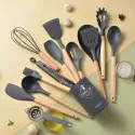 Silicon Spatula Set( Grey)