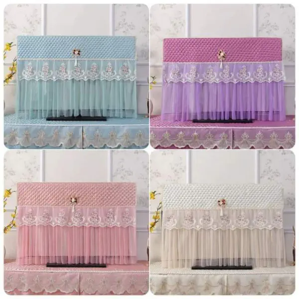 Premium High Quality LED Tv Cover (Purple)