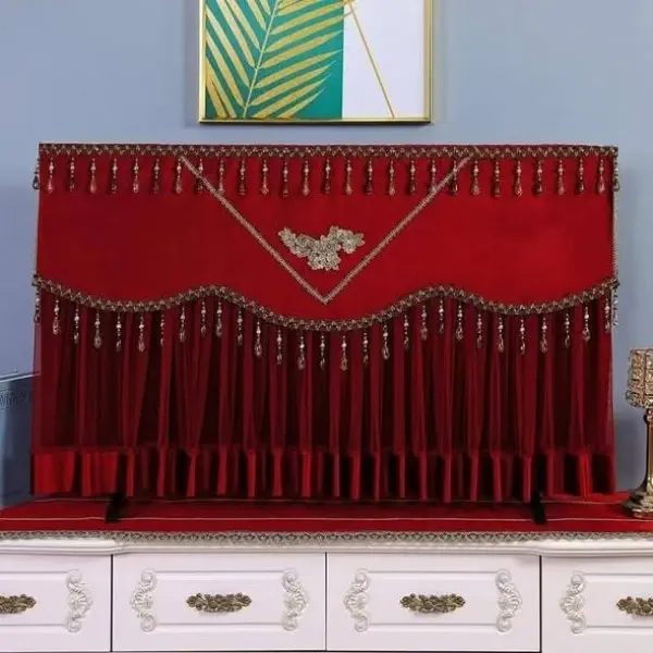 New High Quality TV Cover (Red)