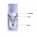 3 Pcs Automatic Toothpaste Dispenser With Brash Holder