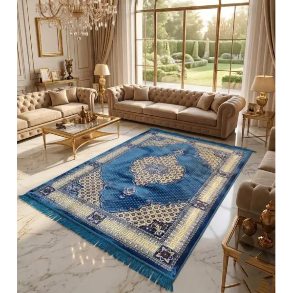 4.5'x6.5' Turkish Floor Galicha (BL-2)