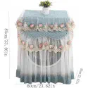 Luxury Washing Machine Cover(Sky Blue)