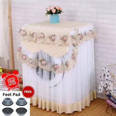 Luxury Washing Machine Cover( Off-White)